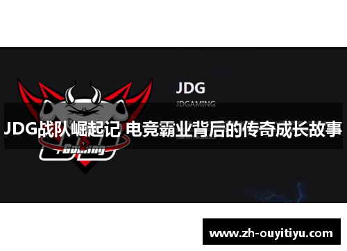 JDG战队崛起记 电竞霸业背后的传奇成长故事